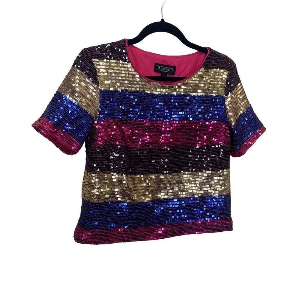 Tracee Ellis Ross Size Small Sequence Topmulticol… - image 1